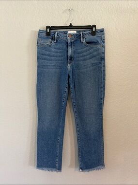 PARKER SMITH cropped hemmed jeans